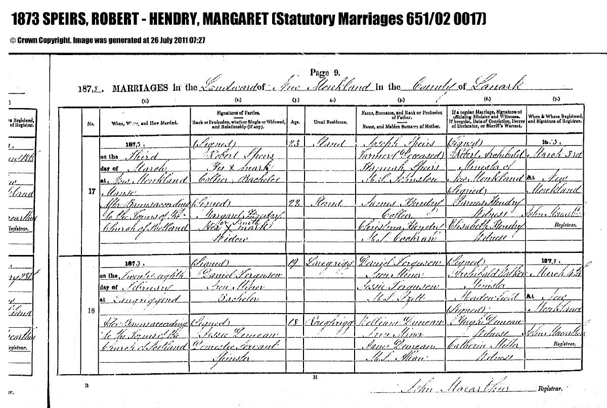 Marriage, 1873 โ Robert Speirs 1873 Marriage.pdf