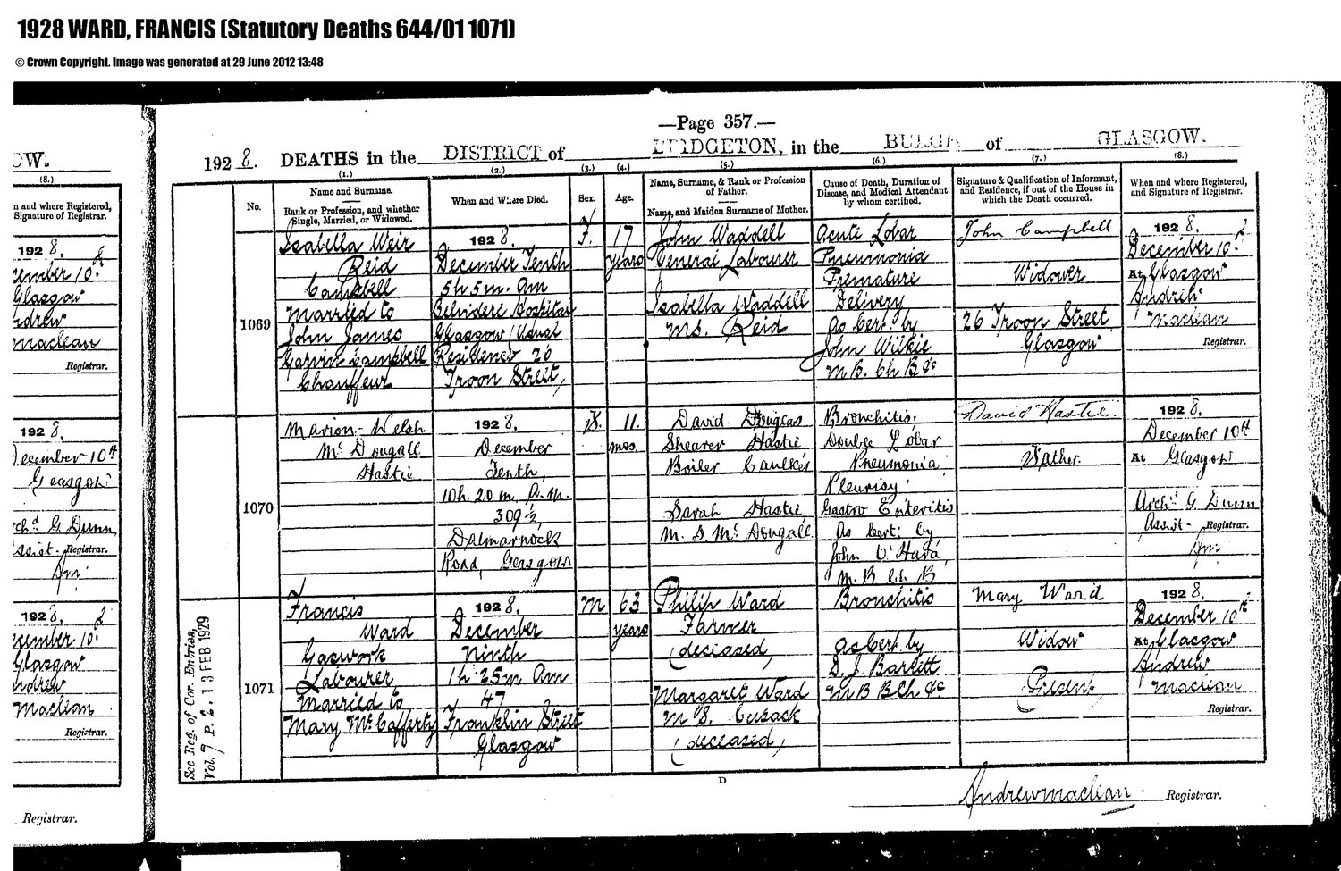 Death, 1928 โ Francis Ward Death Entry.pdf