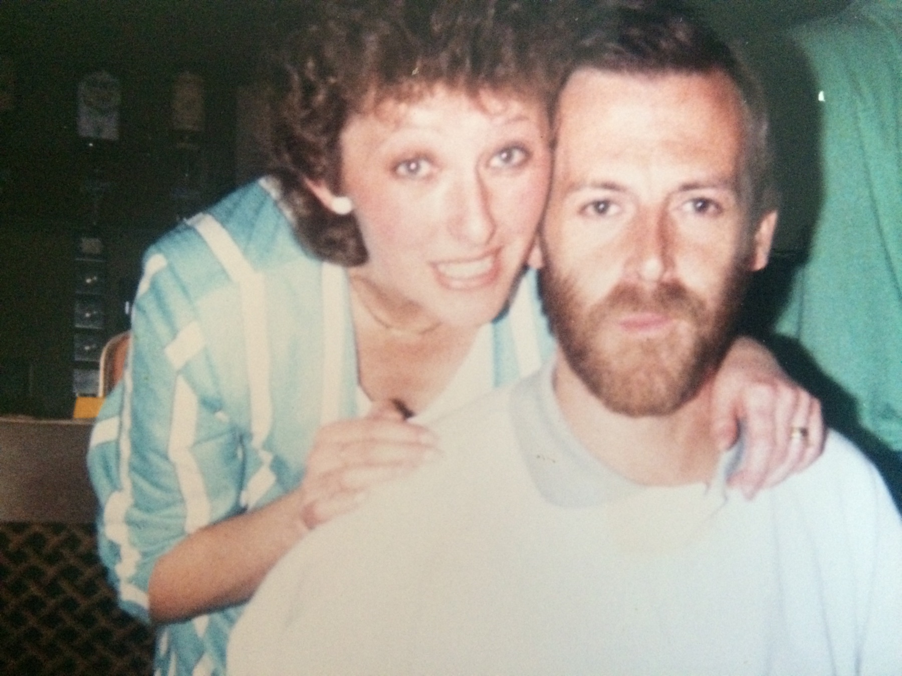 Bill McClure with his wife Patricia McClure (née Jenks)
