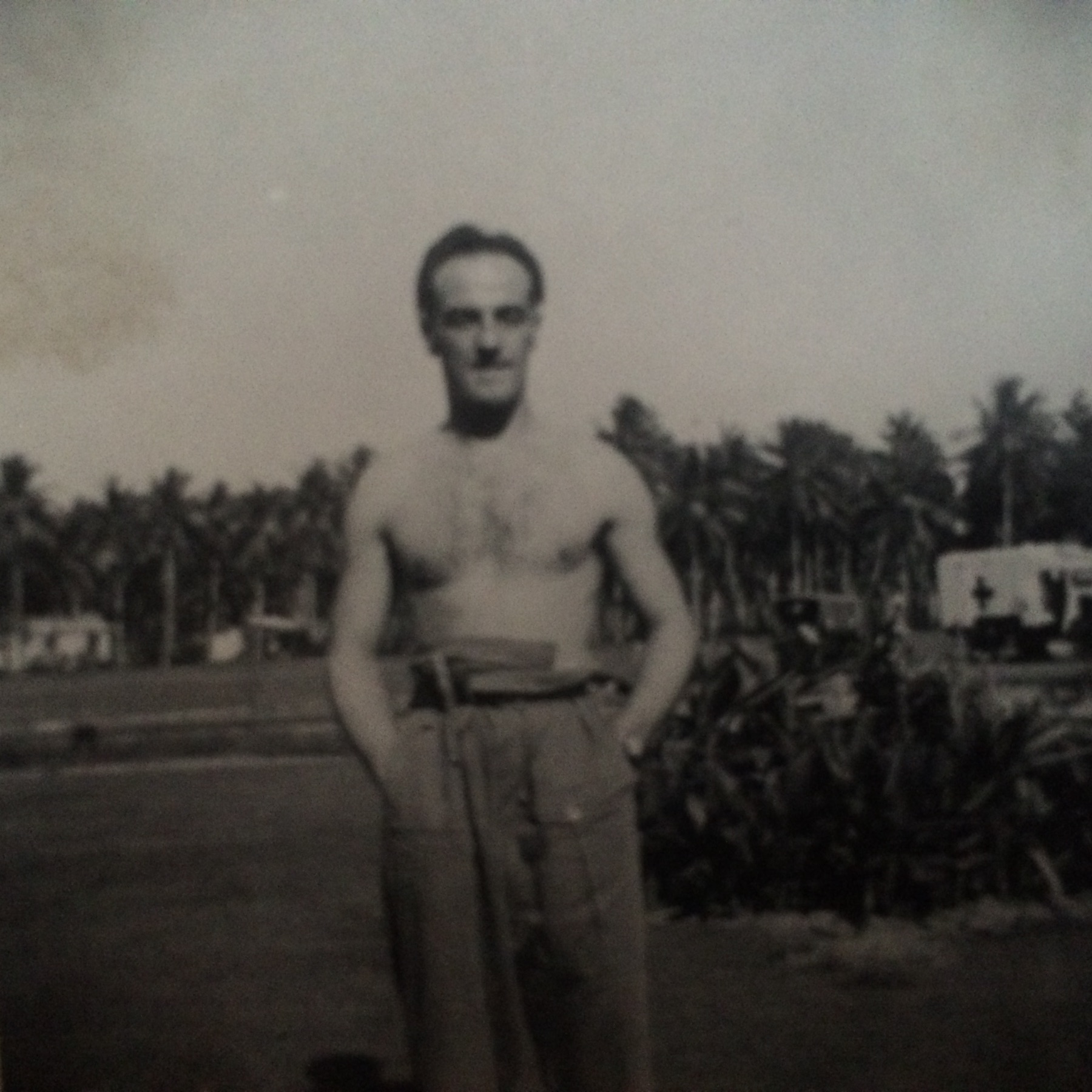 William McClure during the war